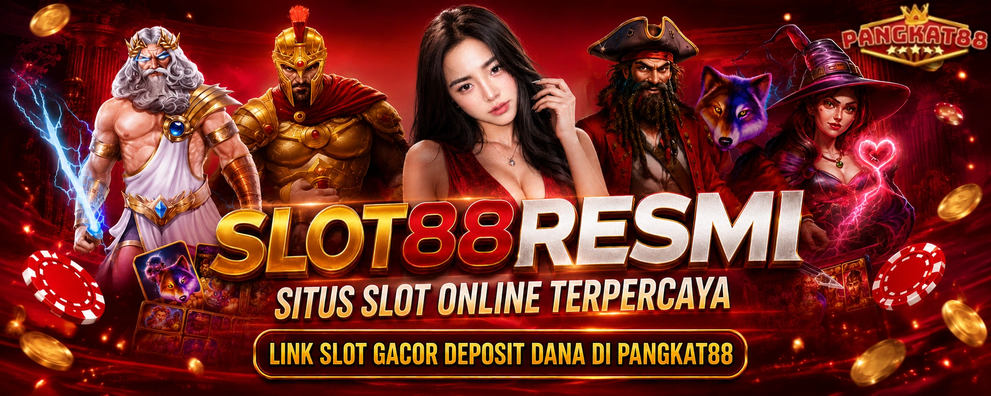 SLOT88 RESMI PANGKAT88: Situs Slot Online Terpercaya & Link Slot Gacor Deposit Dana